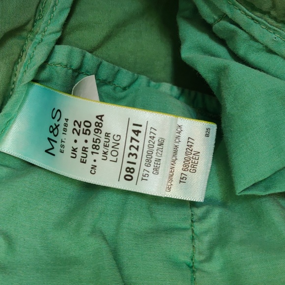 Distressed green chinos - Picture 5 of 6